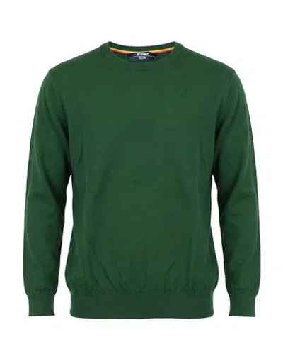K-way Man Sweater Green Size S Cotton