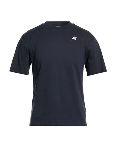 K-way Man T-shirt Midnight Blue Size Xl Cotton