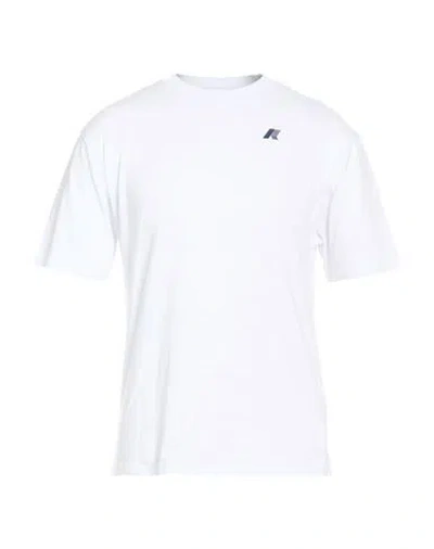 K-way Man T-shirt White Size Xxl Cotton