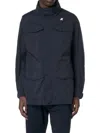 K-way Manuel Jacket In Blue