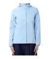 K-way Marguerite Stretch Dot Jacket In Blue