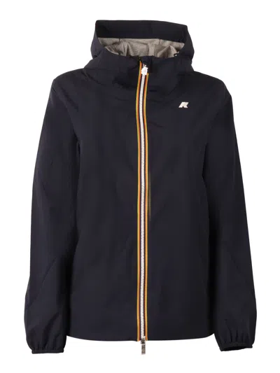 K-way Marguerite Stretch Poly Jerseymedio In Blue