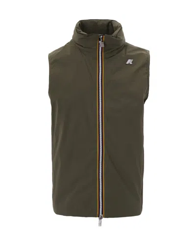 K-way Men's Lightweight Mini Coat In Green