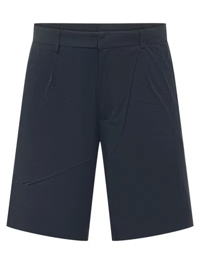 K-way Men's Mini Bermuda Shorts With Pocket In Animal Print