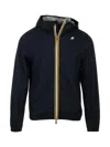 K-way Jack St Warm Double Corto Short Padded Jacket In Multi