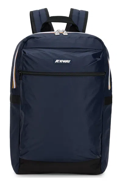 K-way Mini Backpack With Modern Design In Blue