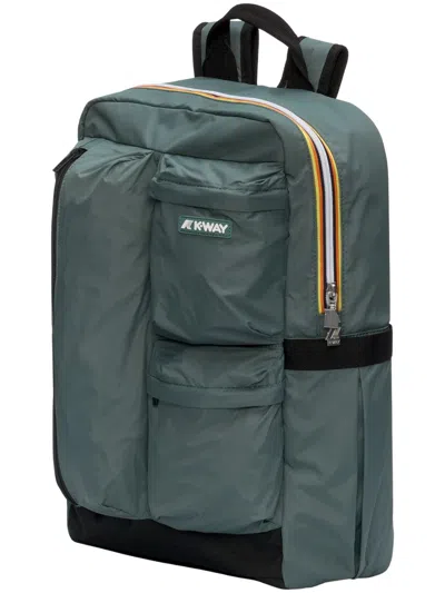 K-way Mini Crossbody Bag For Men In Green
