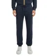K-way Navy Blue Regular Trouser In Blue