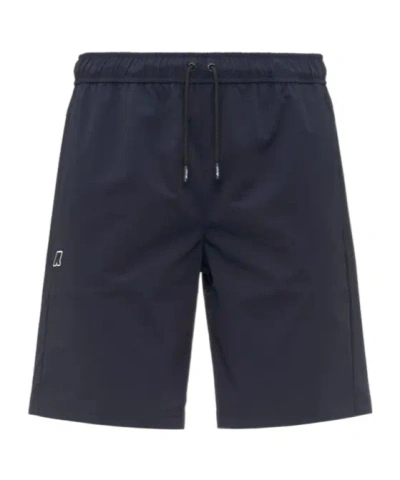 K-way Nesilier Travel Shorts In Blue
