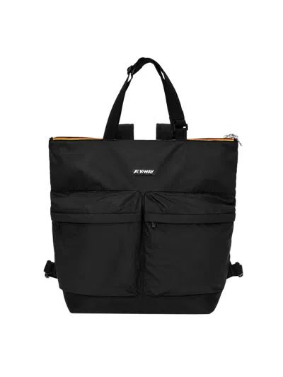 K-way Noam Shopping Bag In Black