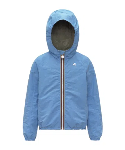 K-way Kids' P. Jake Cotton Reversible In Blue