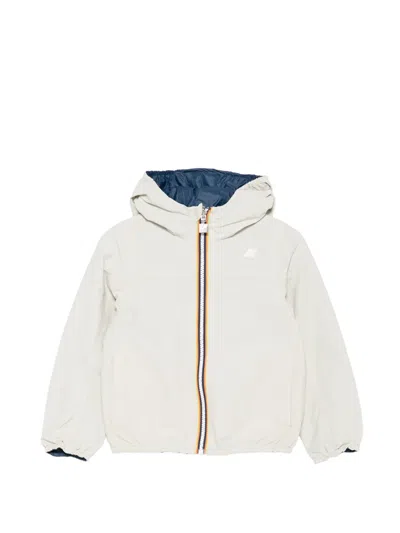 K-way Kids' P. Jake Reversible Jacket In Gold