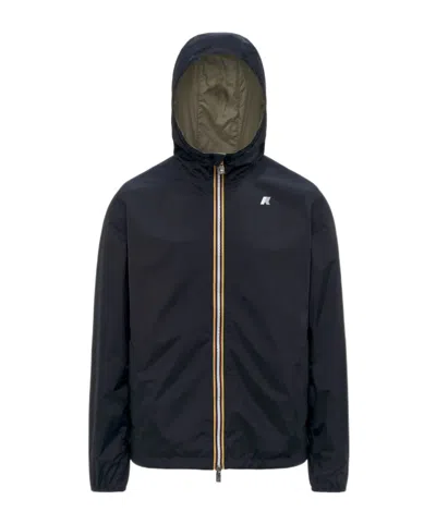 K-way Packable Hooded Jacket In Black
