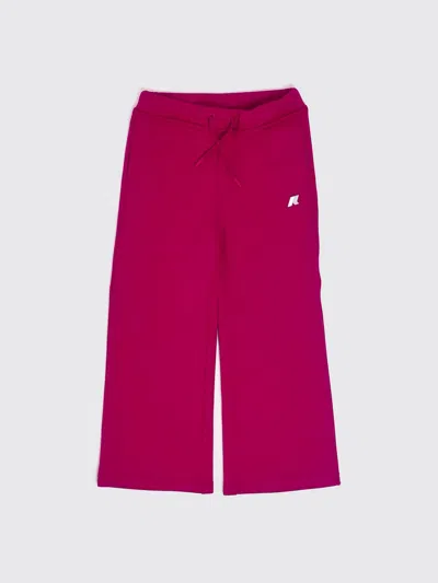 K-way Pants Kids Color Fuchsia In Purple