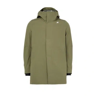 Kway Parka Bonded Thommy In Green