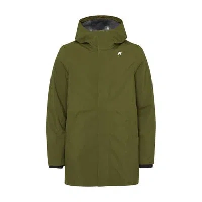 Kway Parka Bonded Thommy In Green