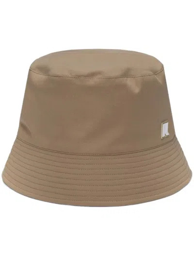 K-way Pascalle Twill Marmotta In Beige