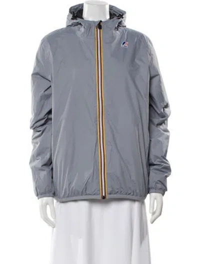 Pre-owned K-way Performance Jacket W/ Tags In Gray
