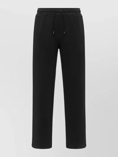 K-way Philbert Poly Cotton Trousers Back Side Pockets In Black