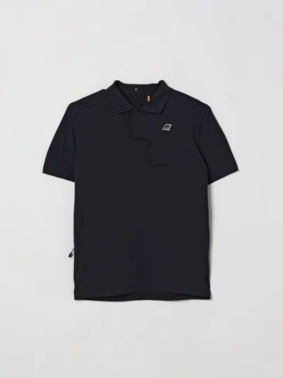 K-way Polo Shirt Kids In Black