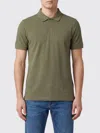 K-way Amedee Stretch Pique Polo Shirt In Green