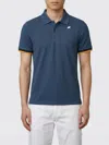 K-way Polo Shirt Men  In Blue