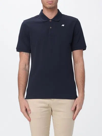 K-way Polo Shirt Men  In Blue