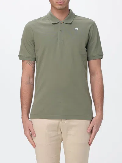 K-way Polo Shirt Men  In Green