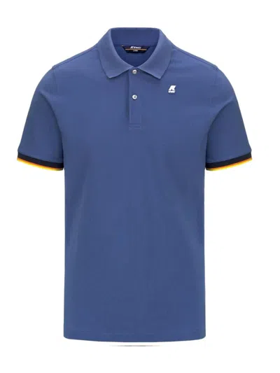 K-way Polo Vincent In Blue