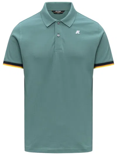 K-way Polo Vincent In Green