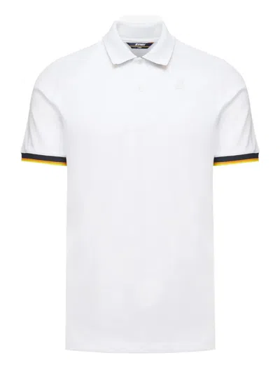 K-way Polo Vincent In White
