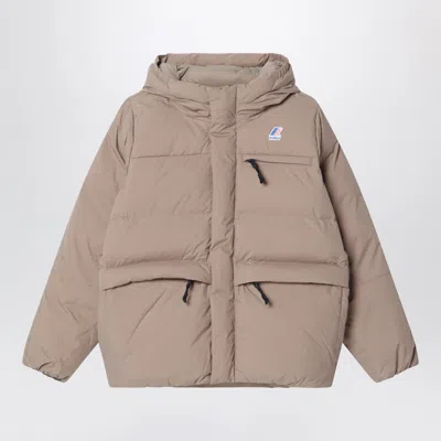 K-way Puffer Jacket With Heavy Warmth For Women Aurele 4.0 In Gray