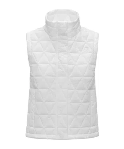 K-way Quilted Sleeveless Jacket In White