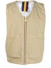 K-way R&d K-way Barnel 2.1 Amiable Silver Vest