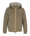 K-way Deva Light Spacer Fur Double Giacca In Green
