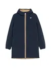 K-way Jacob St Warm Double Down Jacket In Blue