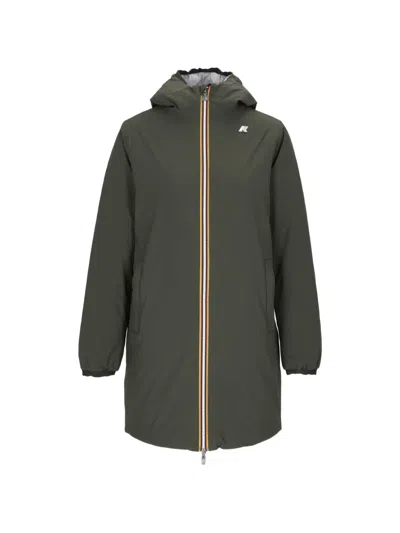 K-way Reversible Hooded Coat In Multi