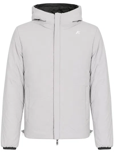 K-way Reversible Hooded Jacket In Gray