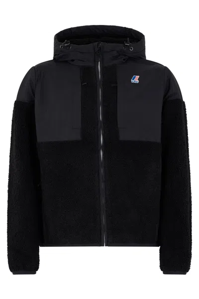 K-way Samson 4.0 Teddy Jacket In Black