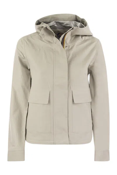 K-way Sarthe - Hooded Jacket In Gray