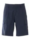 K-way Serje Twill Tech Cargo Pants In Blue