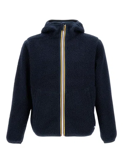 K-way Sherpa Polar Double Jacket In Brown