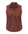 K-way Sleeveless Jacquard Top In Multi