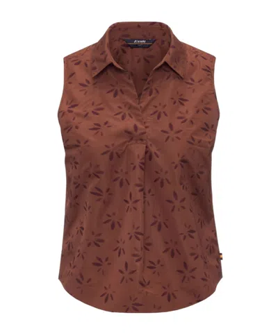 K-way Sleeveless Jacquard Top In Multi