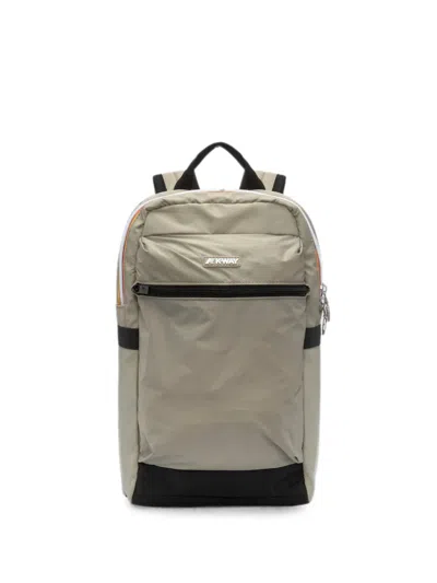 K-way Small Laon Logo-patch Backpack In Purple