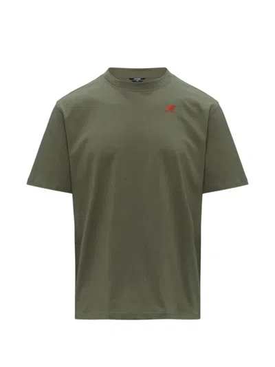 K-way Solo Graphic-print T-shirt In Green