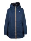 K-way Sophie Plus.2 Double Jacket In Blue