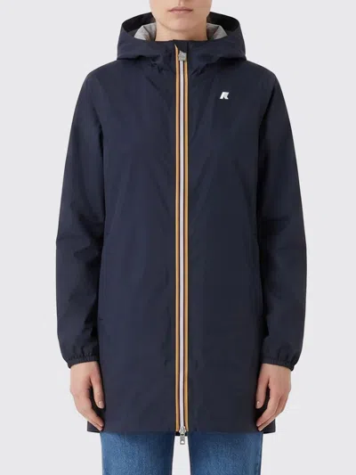 K-way Sophie Stretch Nylon Jacket In Blue