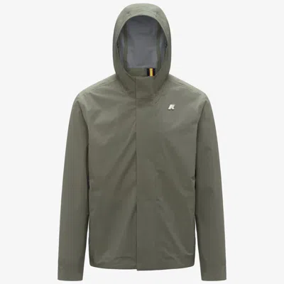 K-way Stretchable Lightweight Jacket In Green