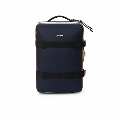 K-way Suitcases In Blue Depht Blu